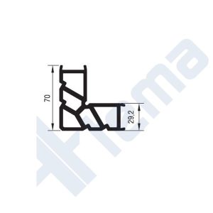 126 L 32 - Köşe Takozu - 28,10Mm - T55-T64