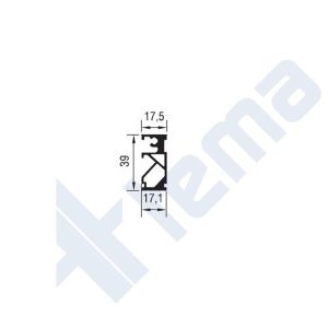 135 J 04 - Köşe Takozu - 25,50Mm - T55-T64