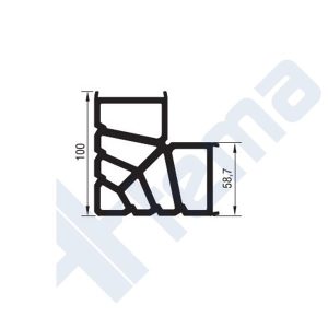 178 L 25 - Köşe Takozu - 52,20Mm - Rw55