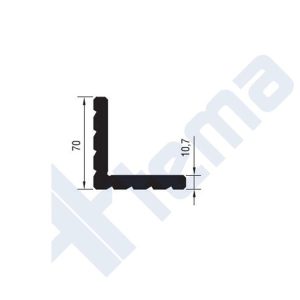 191 L 13 - Köşe Takozu - 14,70Mm - T55-T64