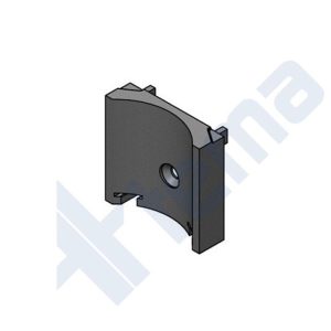 25.02.95B - Açılı Kapak Sağ - Siyah