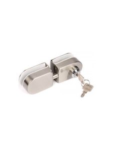 Cam Kapı Kilidi Kahe Tekli - Basmalı 1002B