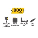 Elektrikli Boya Tabancası 800W 1100 Ml / Dk Rtrmax