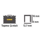 Havalı Zımba Tabancası 6-16Mm Çantalı Rtrmax