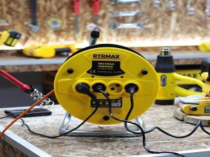 Makaralı Kablo Açık Tip 20Mt 3X1,5 Mm Rtrmax