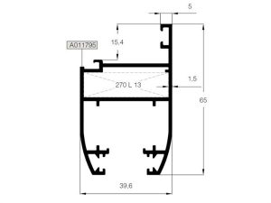 Rs58 V 12 - Kanat Profili