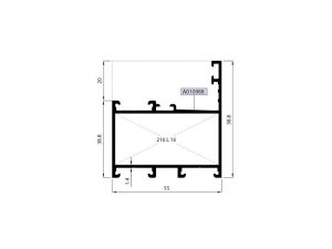 Rw55 F 08 - 58,8Lik Kasa Profili