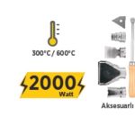 Sıcak Hava Tabancası 2000W Karton Kutu Rtrmax