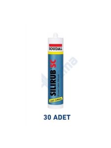 Soudal Sılırub Sc Duşakabin Silikon Kartuş 310Ml